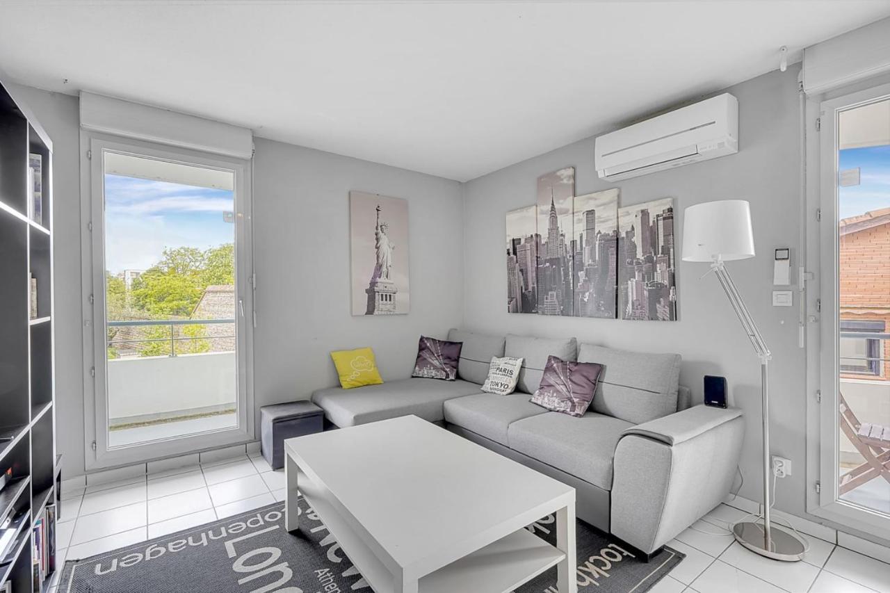 Sublime 64M With 2 Balconies For 6 In Toulouse Apartment Ngoại thất bức ảnh